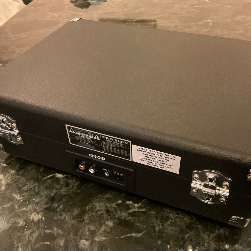 Victrola record player NWT